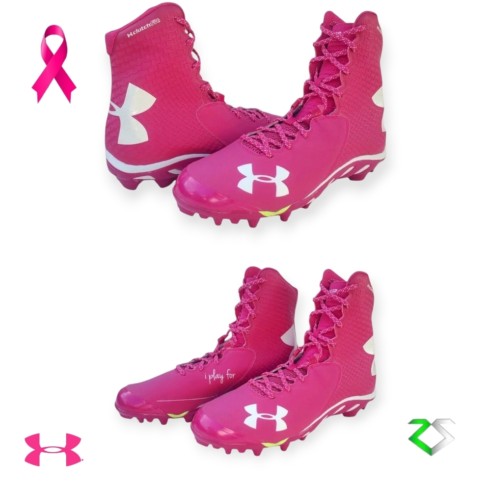 Under Armour Bold Pink Sports Cleats